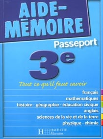 Aide - memoire passeport 3e