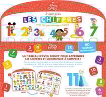 DISNEY BABY - Tableau d'éveil - J'apprends les chiffres