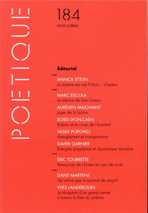 Revue poétique n.184