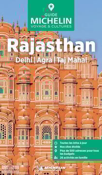 Le guide vert : Rajasthan : Delhi, Agra, Taj Mahal (édition 2025)