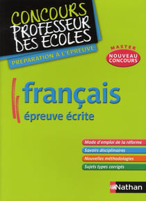 Français, épreuve écrite - concours professeur des écoles (édition 2010)