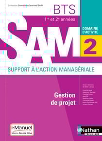BTS SAM : gestion de projet - 1re et 2e années - domaine d'activité 2