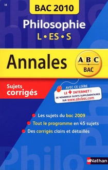 ANNAL BAC 2010 PHILO L ES S CO