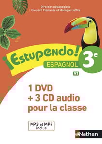 ESTUPENDO : espagnol - 3e - 1 DVD + 3 CD audio pour la classe (édition 2017)