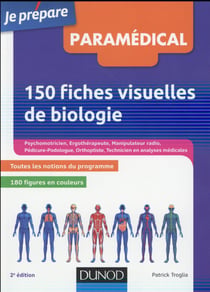 Je prépare - 150 fiches visuelles de biologie - concours as, ap, kiné, psychomotricien, manipulateur radio, ergothérapeute, pédicure-podologue... (édition 2016)