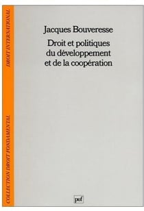 Droit et politique du développement et de la coopération