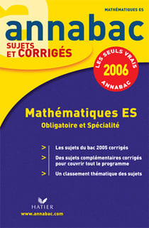 Mathematiques terminale es (edition 2006)