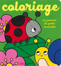 Coloriage journée de petite coccinelle
