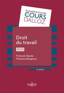 Droit du travail (édition 2023)