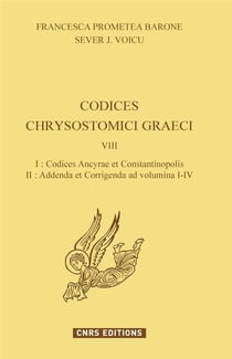 Codices chrysostomici Tome 8