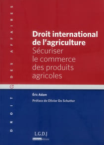 droit international de l'agriculture