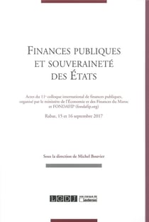 FINANCES PUBLIQUES ET SOUVERAINETE DES ETATS