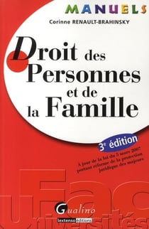 Droit des personnes et de la famille