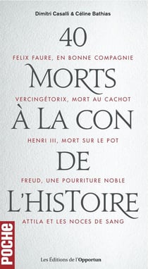 Les morts mystérieuses de l'Histoire de France Tome 1 et 2 - coffret