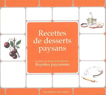 RECETTES PAYSANNES : desserts paysans