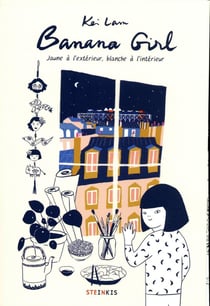 Banana girl - jaune à l'extérieur, blanche à l'intérieur