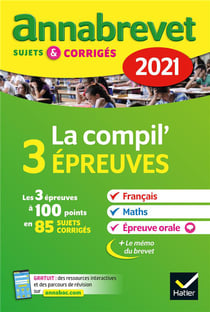Annabrevet sujets & corrigés (édition 2021)