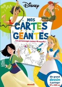 Disney - mes cartes géantes - villes