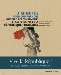 3 minutes pour comprendre - l'histoire, les fondements et les principes de la république française - les dates clés, les valeurs, les lois et réformes, les grandes figures...