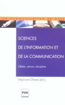 Sciences de l'information et de la communication