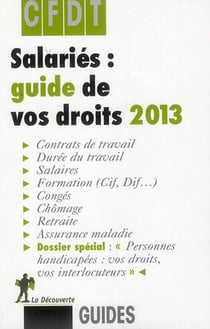 Salaries - guide de vos droits - 2013