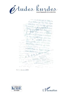 Etudes kurdes n 1