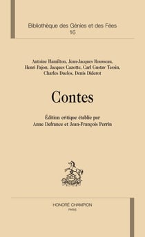 Bibliothèque des génies et des fées t.16 - contes