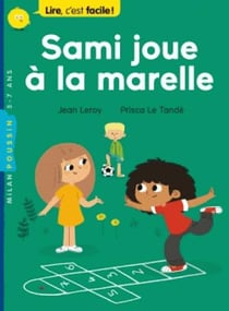 Sami joue à la marelle