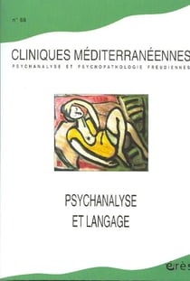 Cliniques méditerranéennes Tome 68