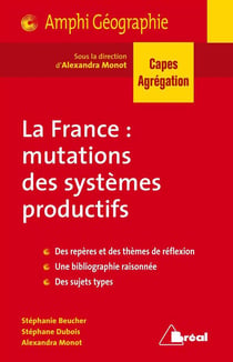 La France - mutation des systèmes productifs