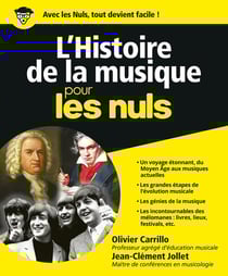 L'histoire de la musique pour les nuls