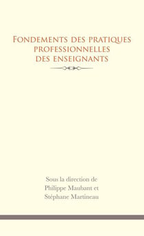 Fondements des pratiques professionnelles des enseignants