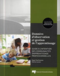 Donnees d'observation et gestion de l'apprentissage