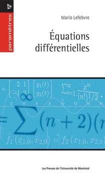 Équations différentielles