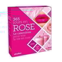 365 jours en rose : Le calendrier pour voir la vie en rose !