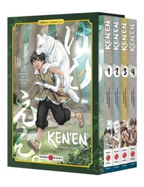 Ken'en - comme chien et singe : coffret vol.1 : Tomes 1 à 4