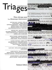 Triages supplement vivre n'est pas assez pour dominique grandmont (2011)