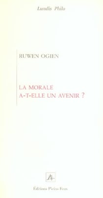 La morale a t elle un avenir