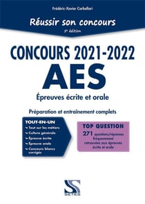 Réussir son concours AES - tout-en-un (édition 2021/2022)