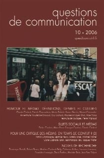 QUESTIONS DE COMMUNICATION Tome 10 : humour et médias - définitions, genres et cultures