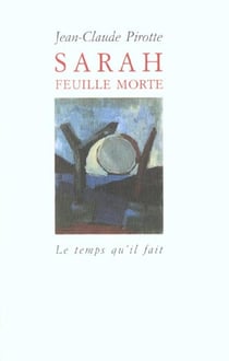 Sarah, feuille morte roman
