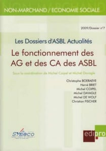 Fonctionnement des AG et des CA des ASBL