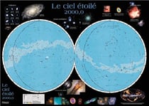 Le ciel étoilé 2000,0 carte