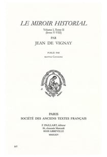 Le miroir historial : Volume I, Tome II (livres V-VIII)