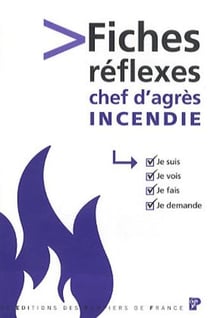 Fiches-réflexes incendie du chef d'agrès