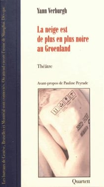 La neige est de plus en plus noire au Groenland