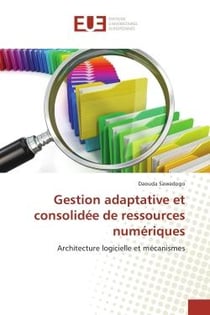 Gestion adaptative et consolidee de ressources numeriques : Architecture logicielle et mecanismes