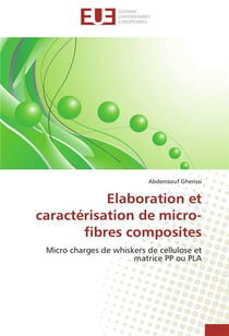 Elaboration et caracterisation de micro-fibres composites