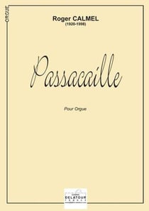 Passacaille pour orgue