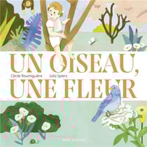 Un oiseau, une fleur